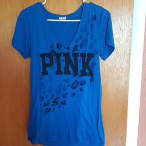PINK cheetah tee