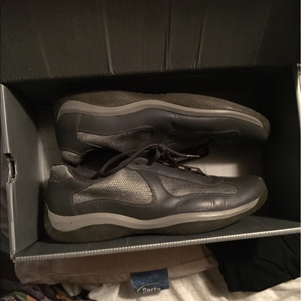 Prada sneakers authentic size 12.5