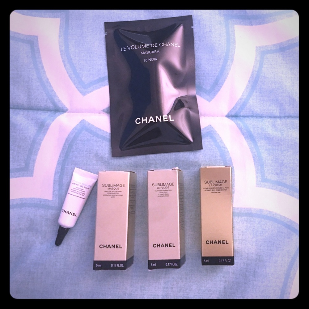 Chanel skin care samples