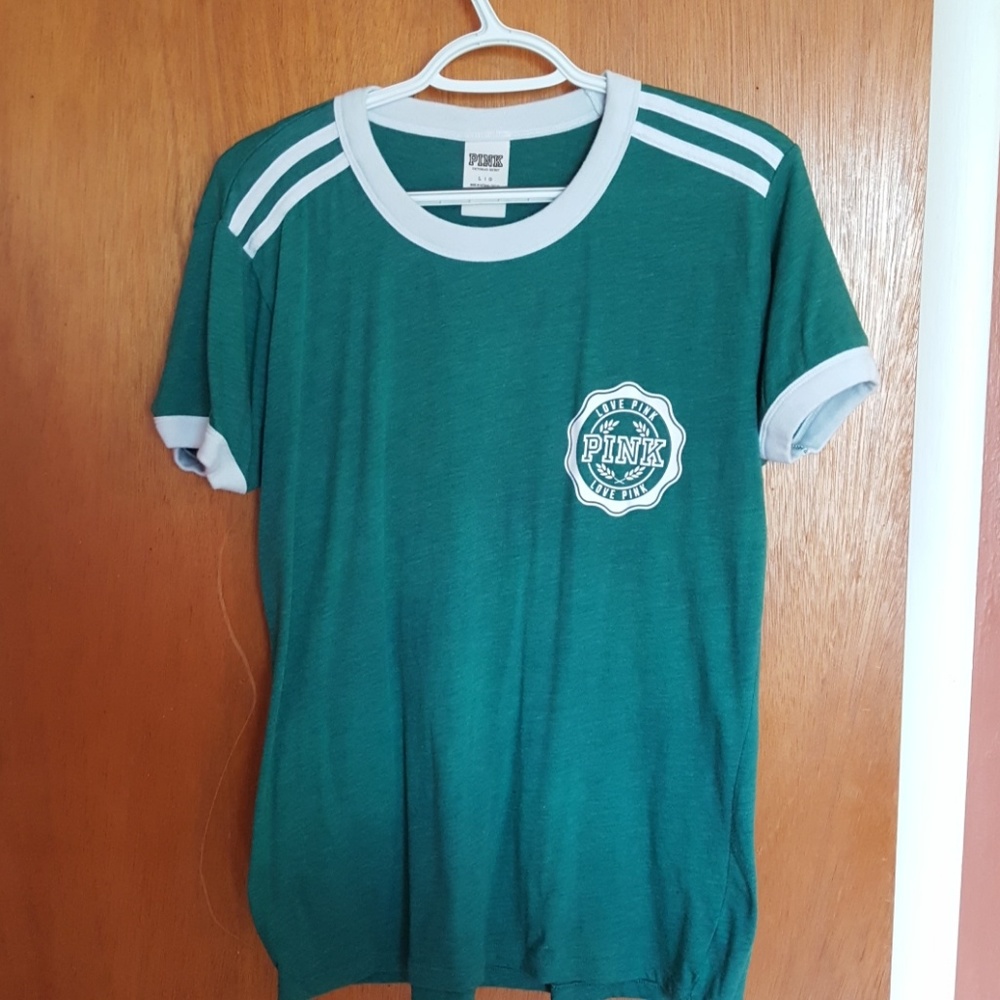 PINK ringer tee