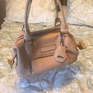 Longchamp top handle purse.