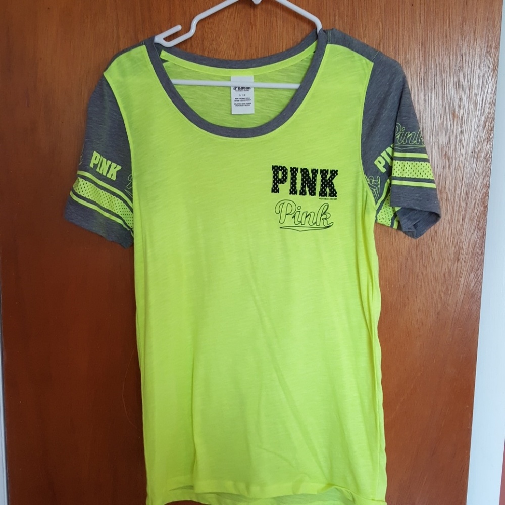 PINK neon tee