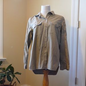 Madewell cargo button-up