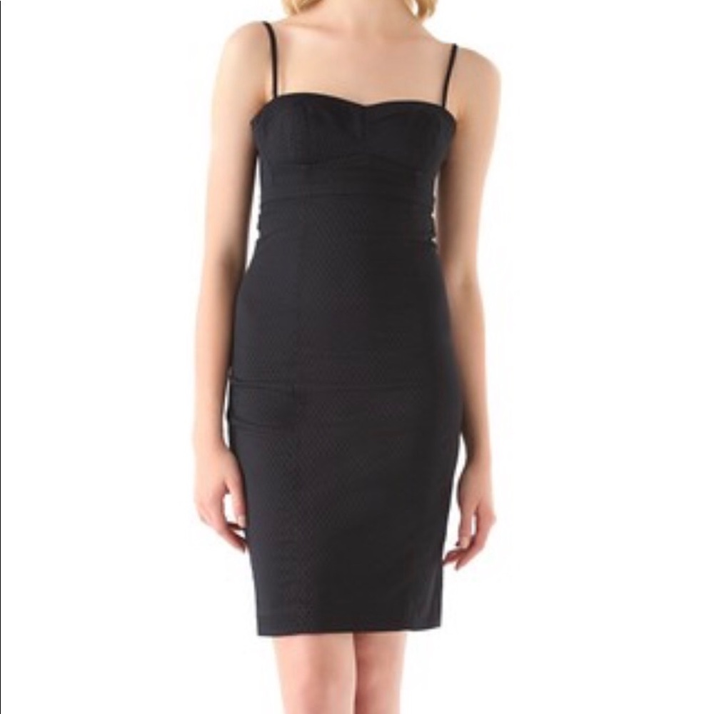 NWT T by Alexander Wang Jacquard Bustier Dress