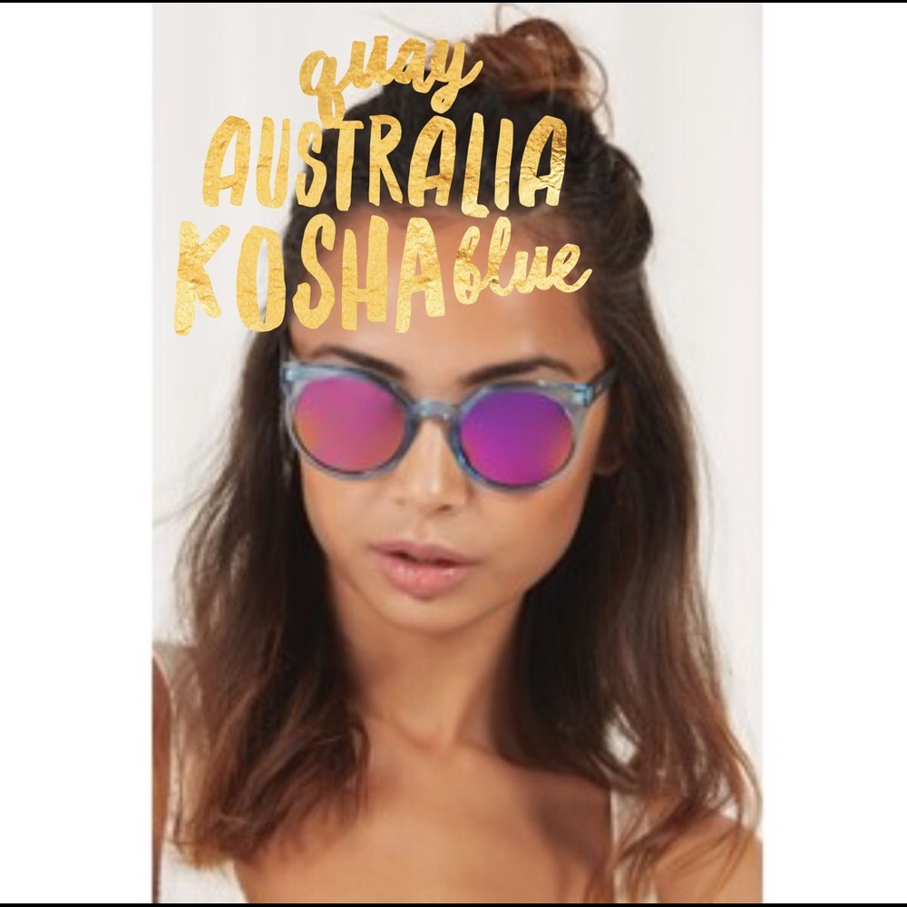 Quay Australia Kosha Blue Sunglasses