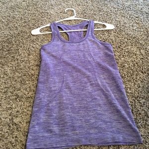 Size 2 Purple Lululemon Swiftly Tank