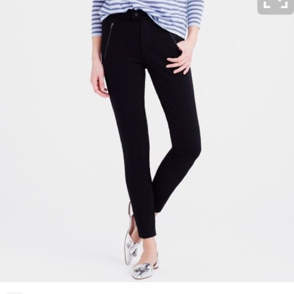Jcrew Tall Pixie snap-front pant