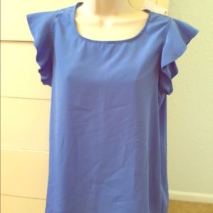 Joe Fresh JC Penny blue Top Small