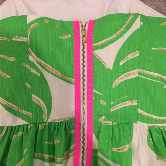 Lilly Pulitzer Lottie Strapless Dress - Picture 7 of 8