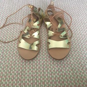 Topshop "Fig" laceup sandal
