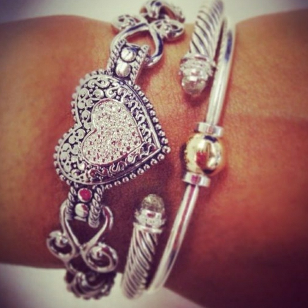 Lia Sophia Heart Bracelet