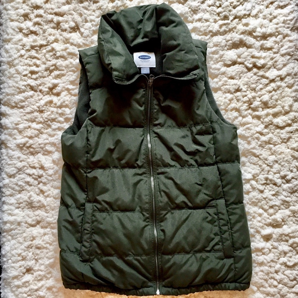Fleece Puffer Vest