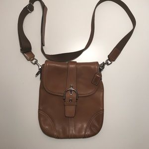 Coach leather crossbody