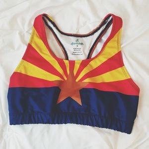 ARIZONA FLAG SPORTS BRA WORN ONCE!