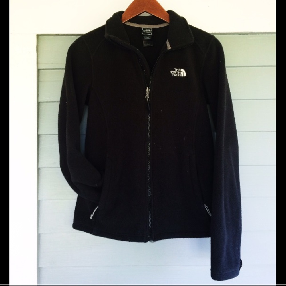 NorthFace Black Fleece Jacket, Small Women's