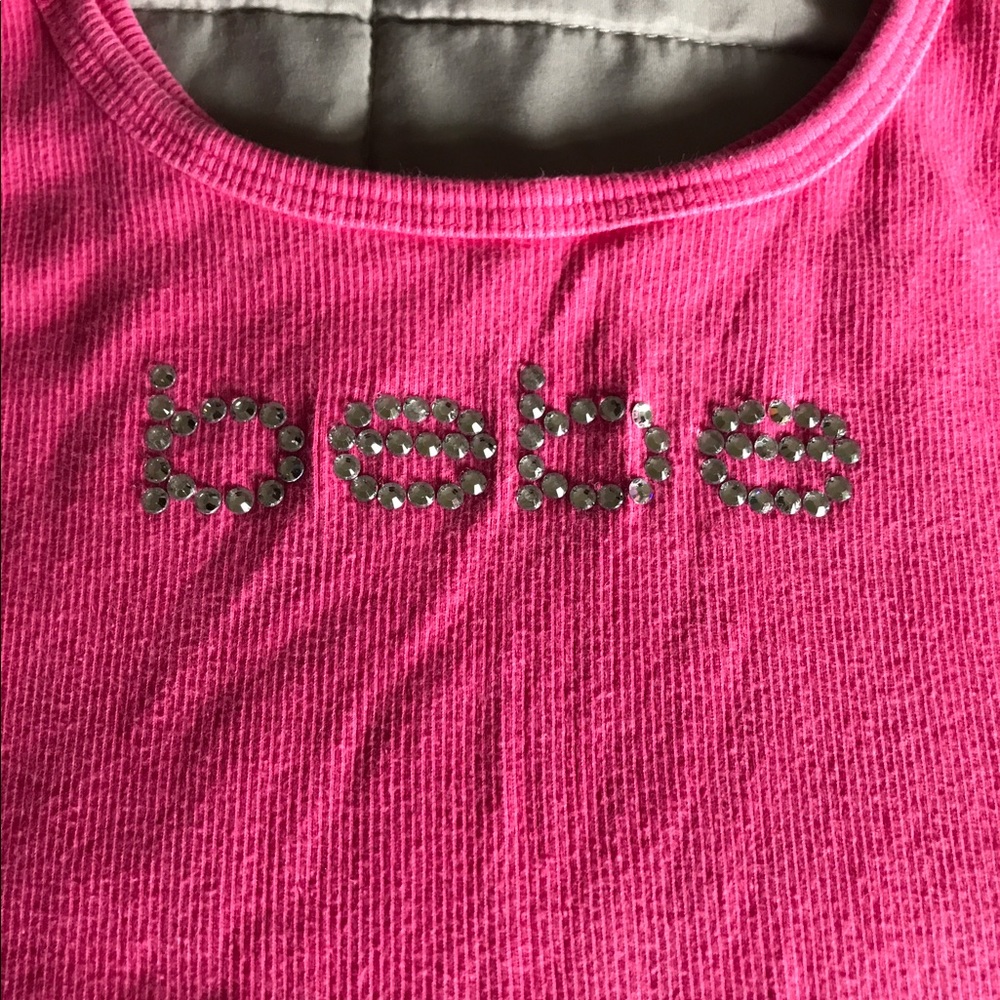 Hot Pink BEBE tank top 💓