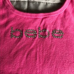 Hot Pink BEBE tank top 💓