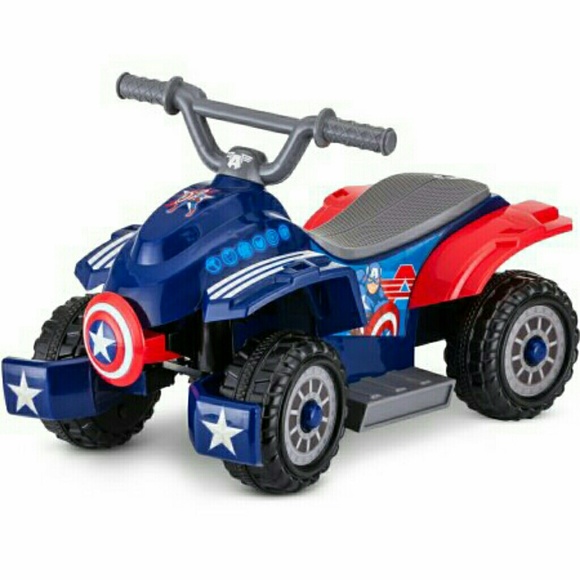 Other - 6v Marvel Captain America Toddler Quad