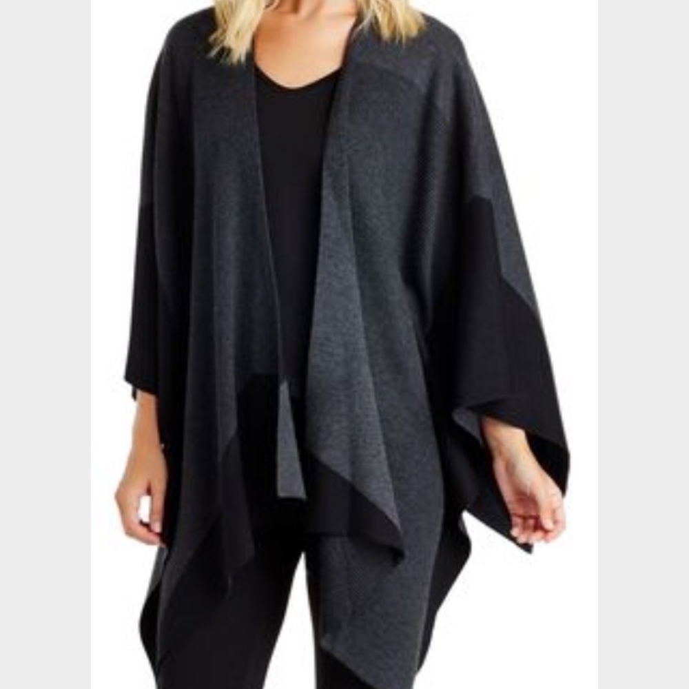 J. McLaughlin dark grey/grey wrap