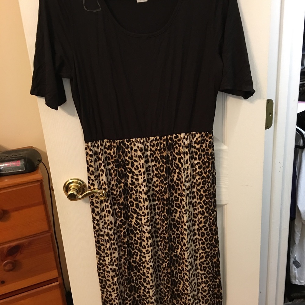 Zig Zag Stripe dress 2x