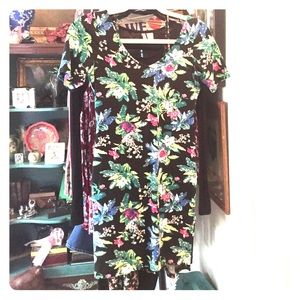 Floral Bodycon Vneck