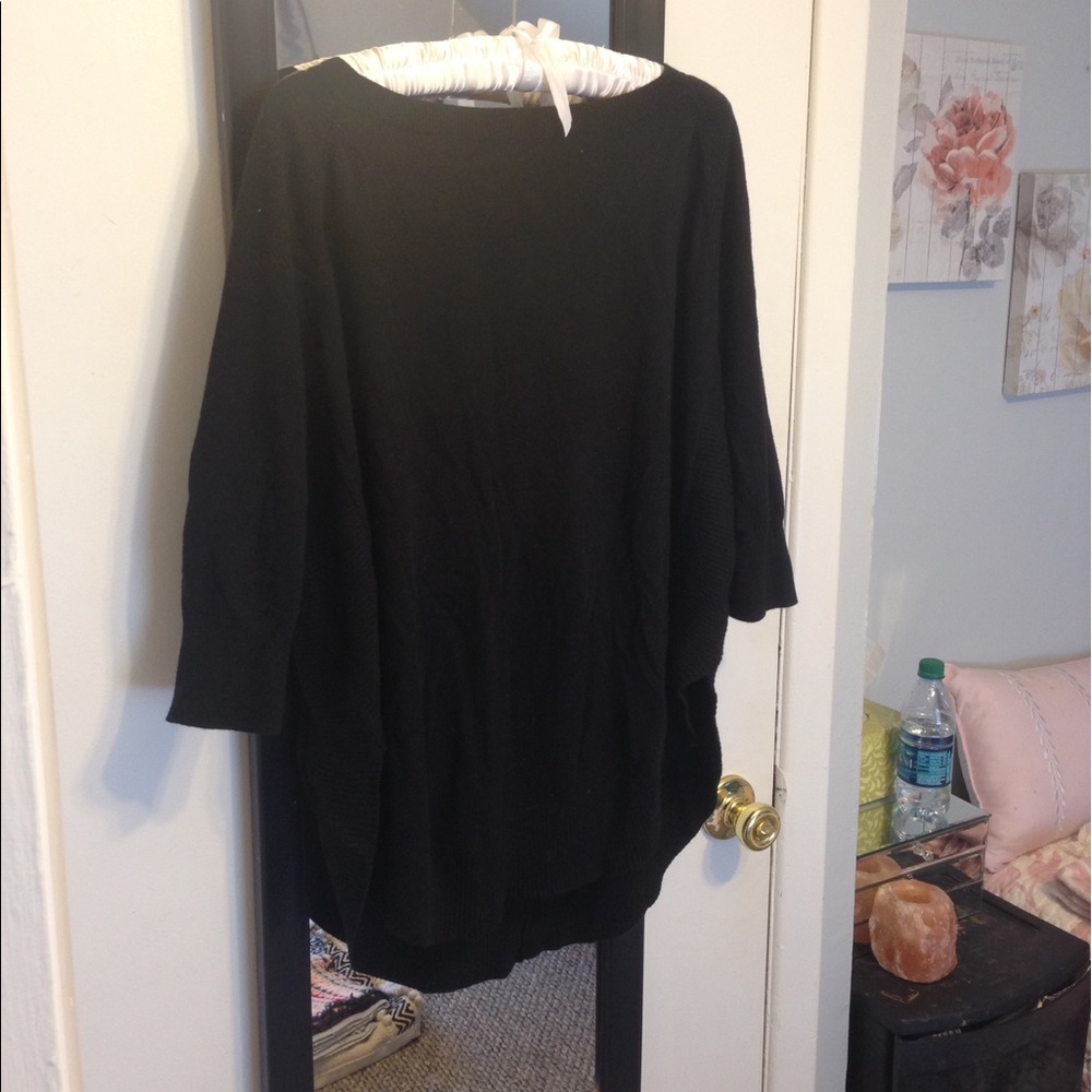 Black express sweater