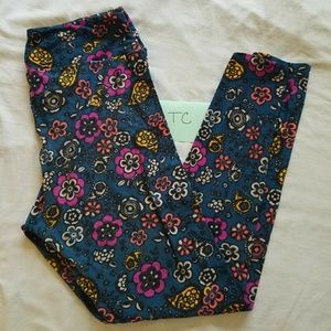 LuLaRoe TC Leggings GUC