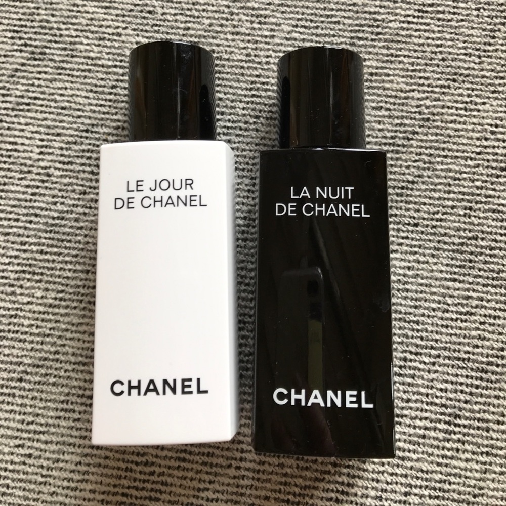 CHANEL La Nuit and Le Jour skincare