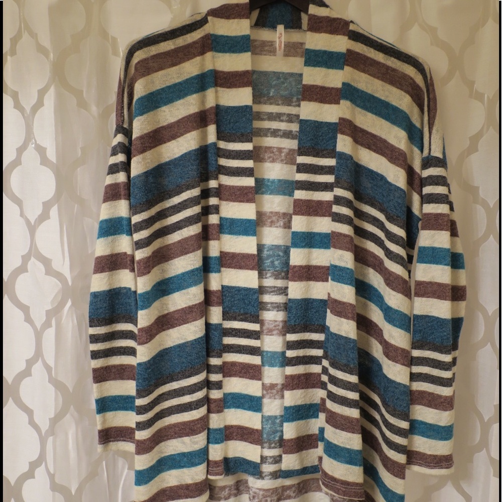 Stripe Cardigan