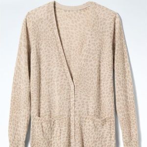 Gap Leopard spot cardigan