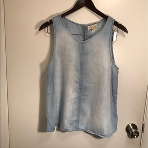 Anthropologie cloth and stone summersong tank