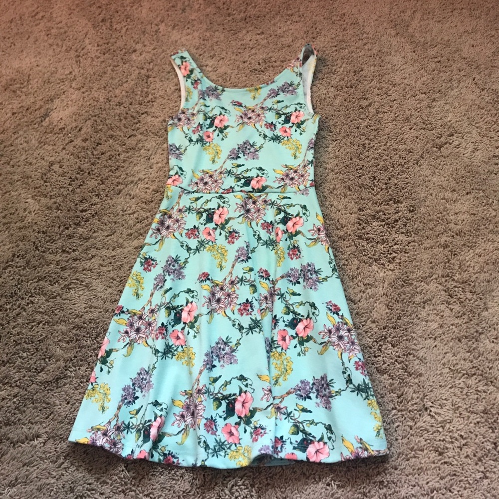 H&M Floral Skater Dress