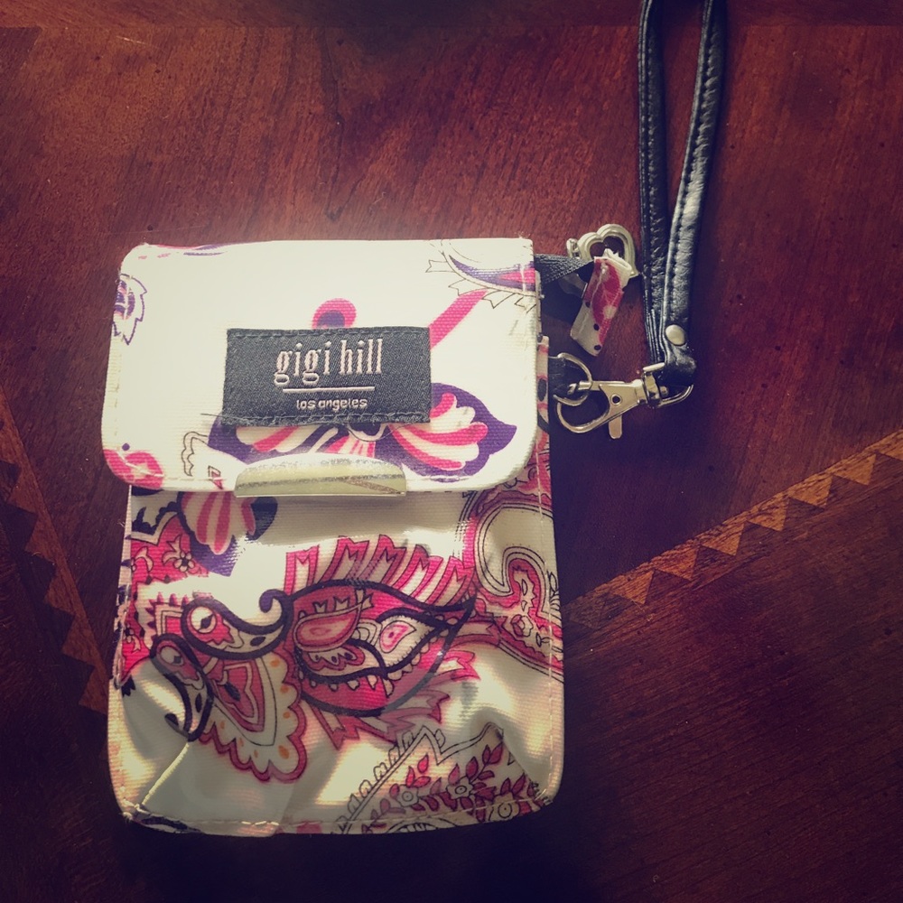 Gigi Hill wrist bag