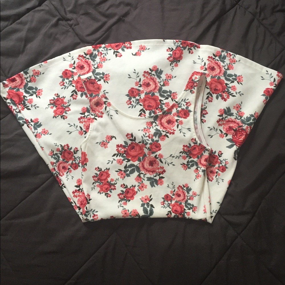 Floral skater dress