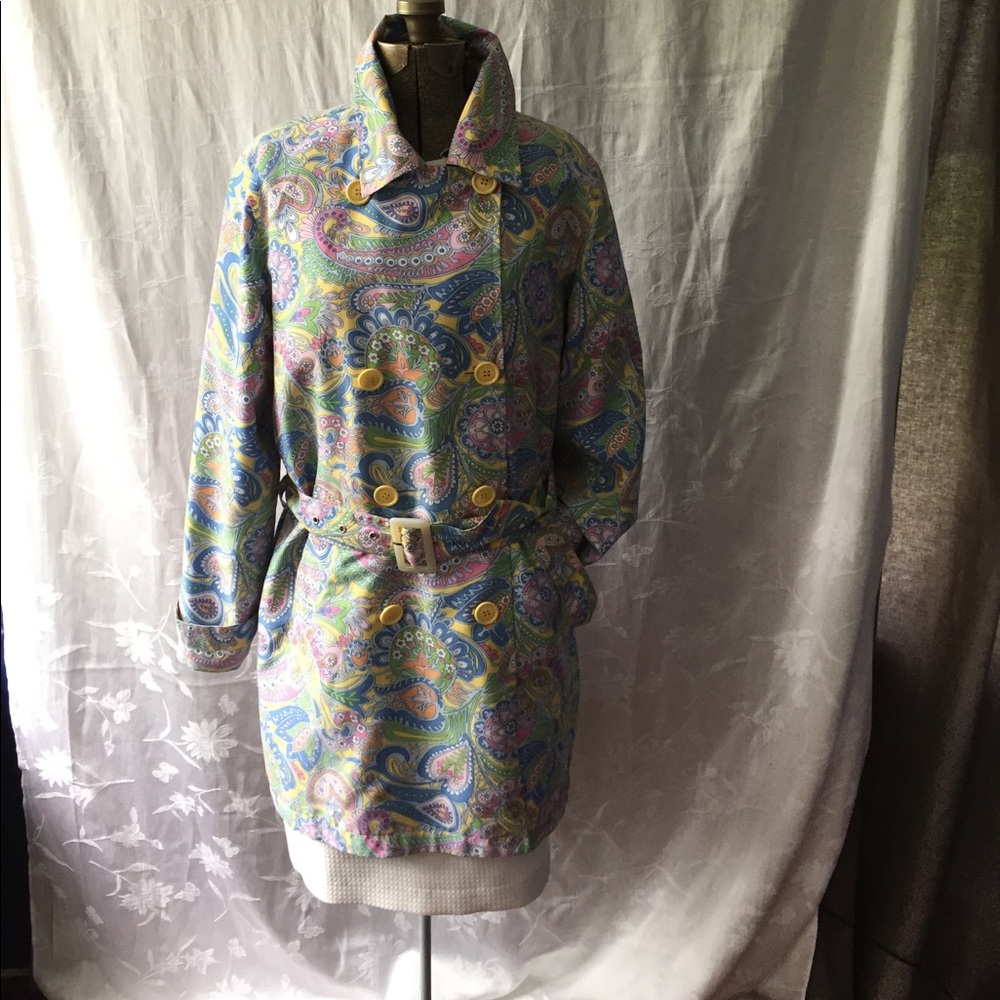 IZOD raincoat size large