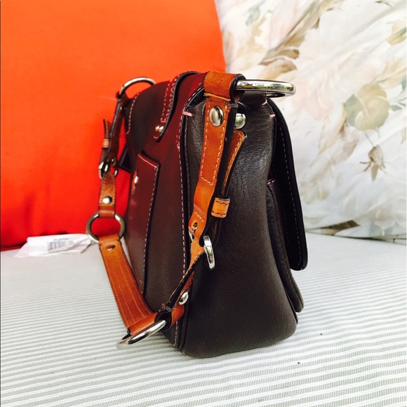 Coach Brown Genuine Leather Shoulder Bag - Picture 5 of 10