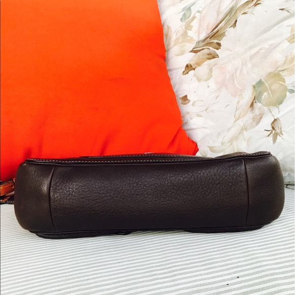 Coach Brown Genuine Leather Shoulder Bag - Picture 6 of 10