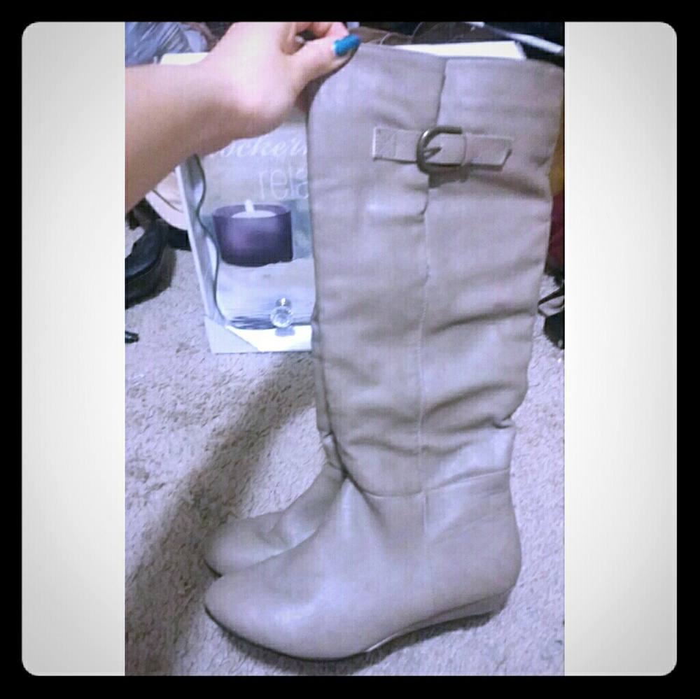 Knee high boots
