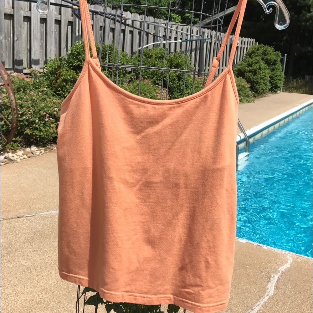 GAP Stretch tank with adjustable straps.