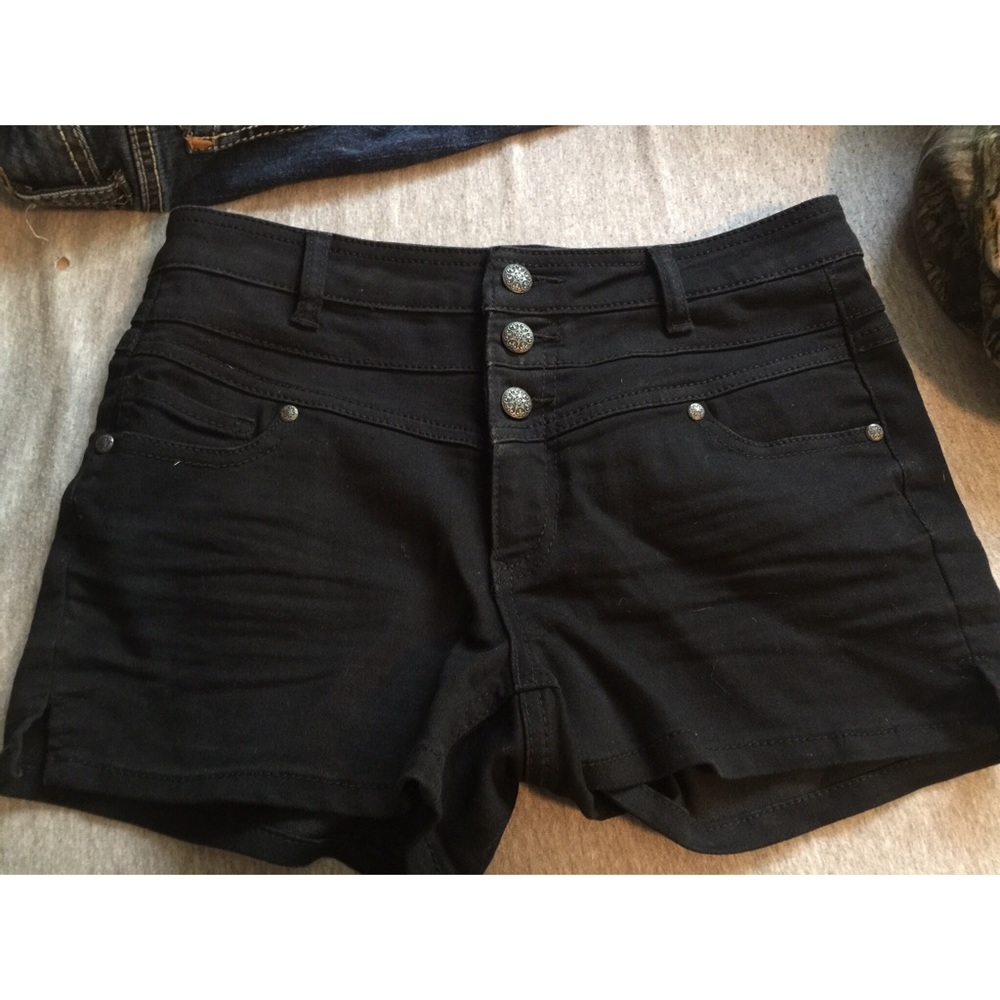 High waisted shorts
