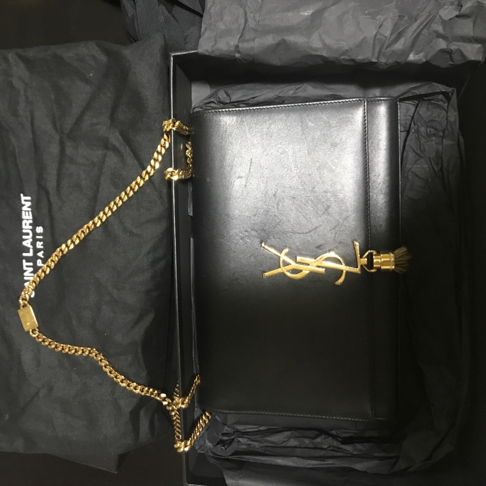 Saint Laurent Cassandre medium Tassel bag
