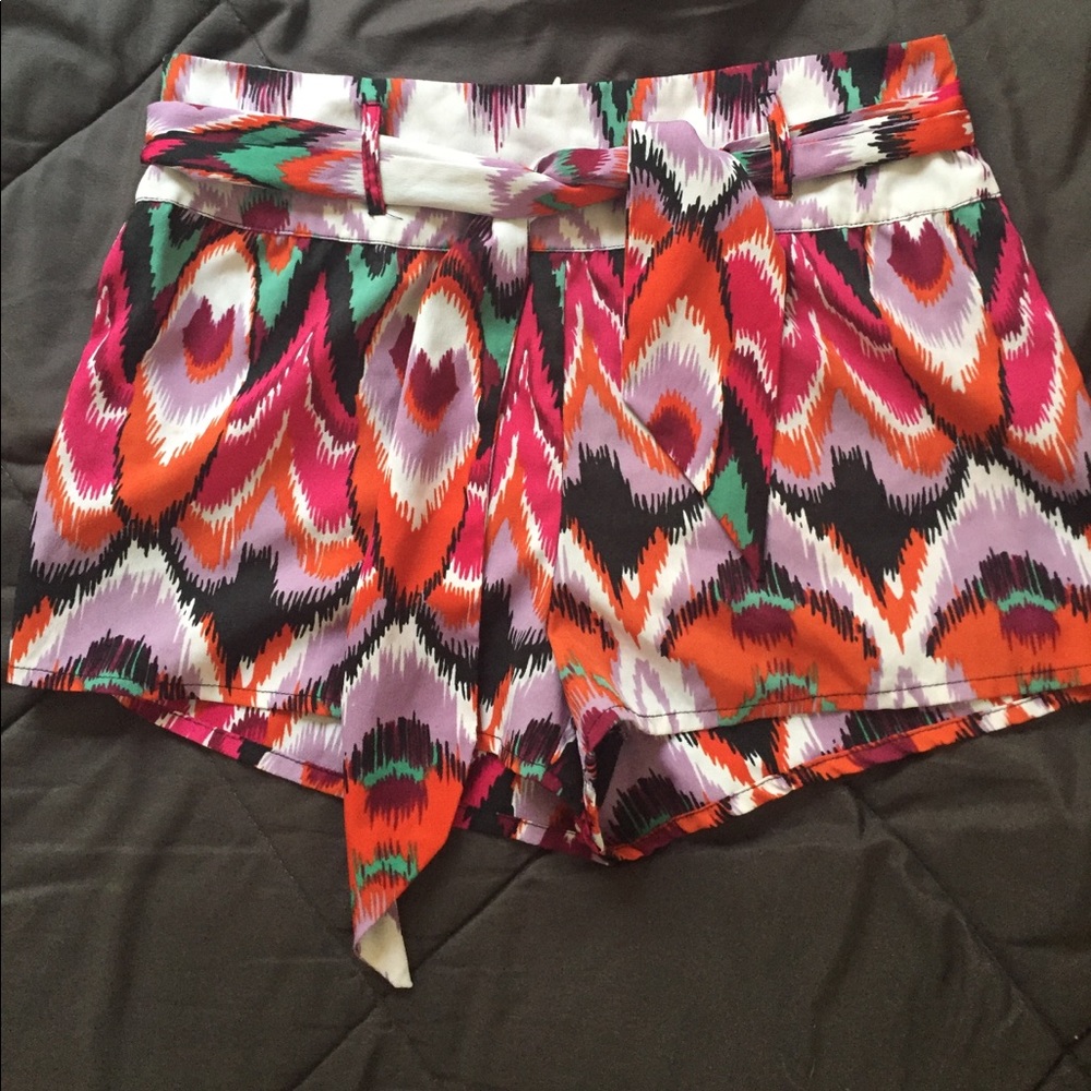 High waisted shorts