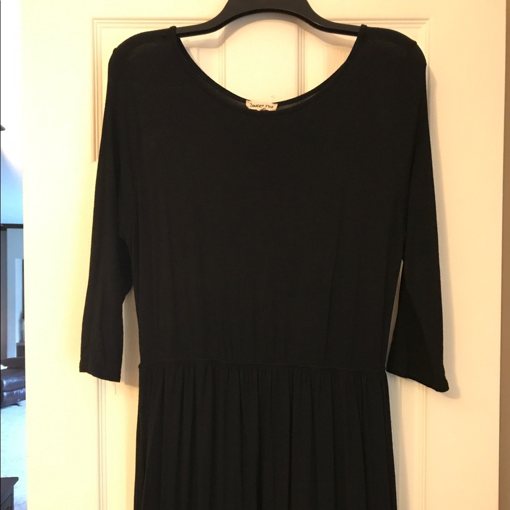 💞 Black maxi dress 💞