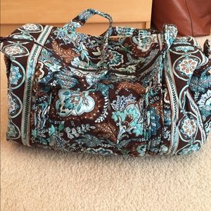 Vera Java Blue Small Duffle Bag