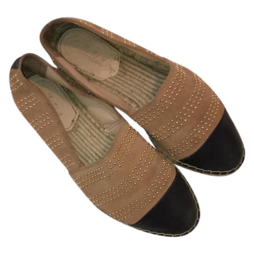 Loeffler Randall Mara suede espadrille flats