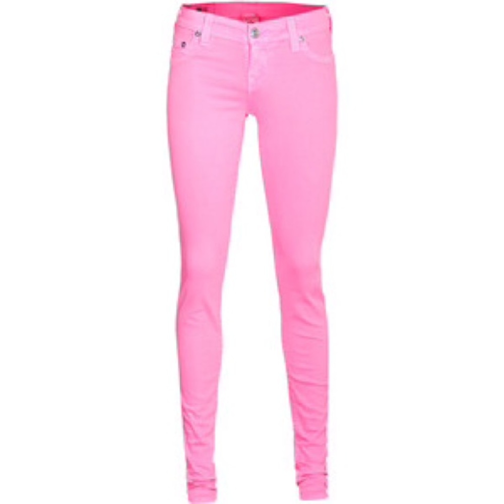 Pink jeans