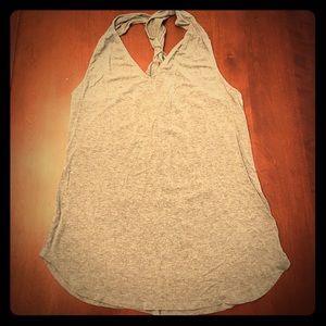 Banana Republic Gray Tank with Twist