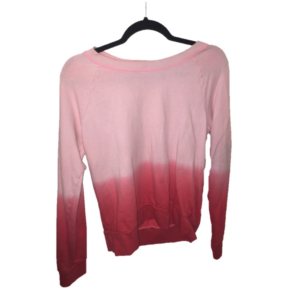 Pink ombré sweater