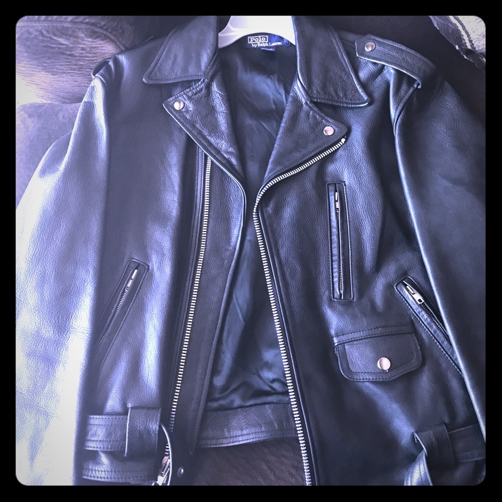 POLO Ralph Lauren leather jacket
