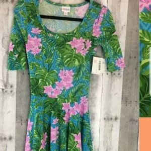 Lularoe Nicole dress size extra small.
